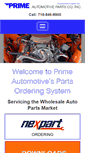 Mobile Screenshot of primeauto.com